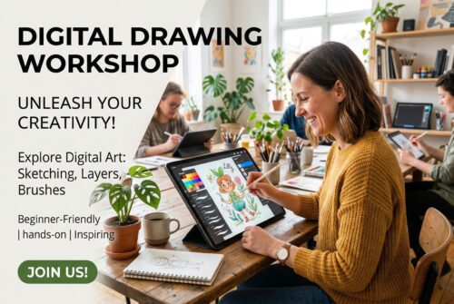 Learn to draw on a tablet